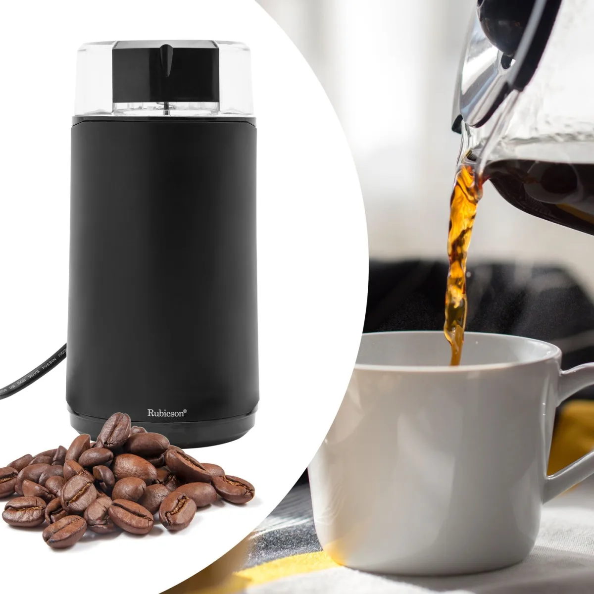 Rubicson kaffe- og krydderkvern